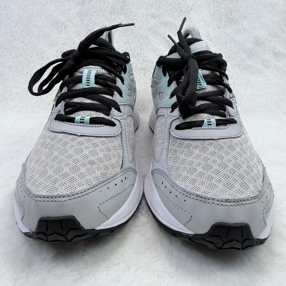 Saucony Cohesion 13 Womens Running Shoes Gray Teal Size 7.5 S10560-2 - Picture 3 of 10